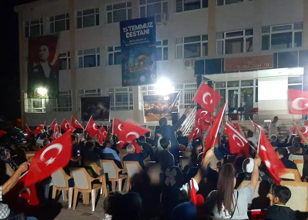 Kayseri Sarıoğlan\'da 15 Temmuz etkinliği düzenlendi