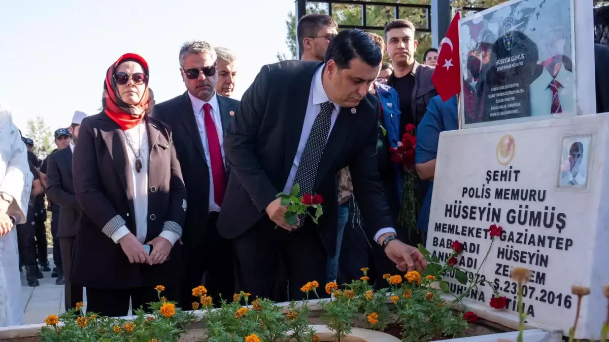 Şehitkamil Belediye Başkanı Umut Yılmaz, 15 Temmuz programlarına katıldı