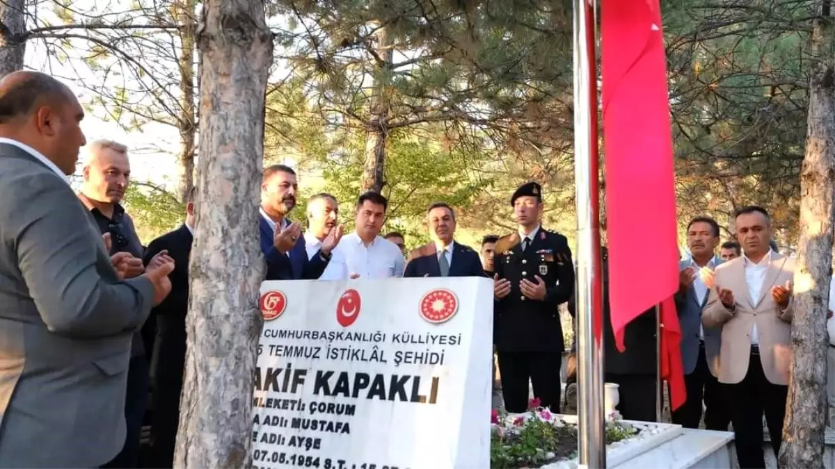 Sungurlu\'da 15 Temmuz Demokrasi ve Milli Birlik Günü Anma Programı Düzenlendi