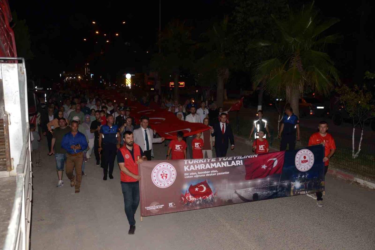 Türkeli ilçesinde 15 Temmuz anma etkinlikleri düzenlendi