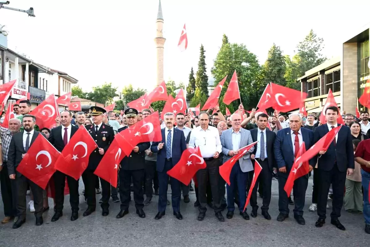 Uşak\'ta 15 Temmuz Demokrasi ve Birlik Günü Kutlamaları