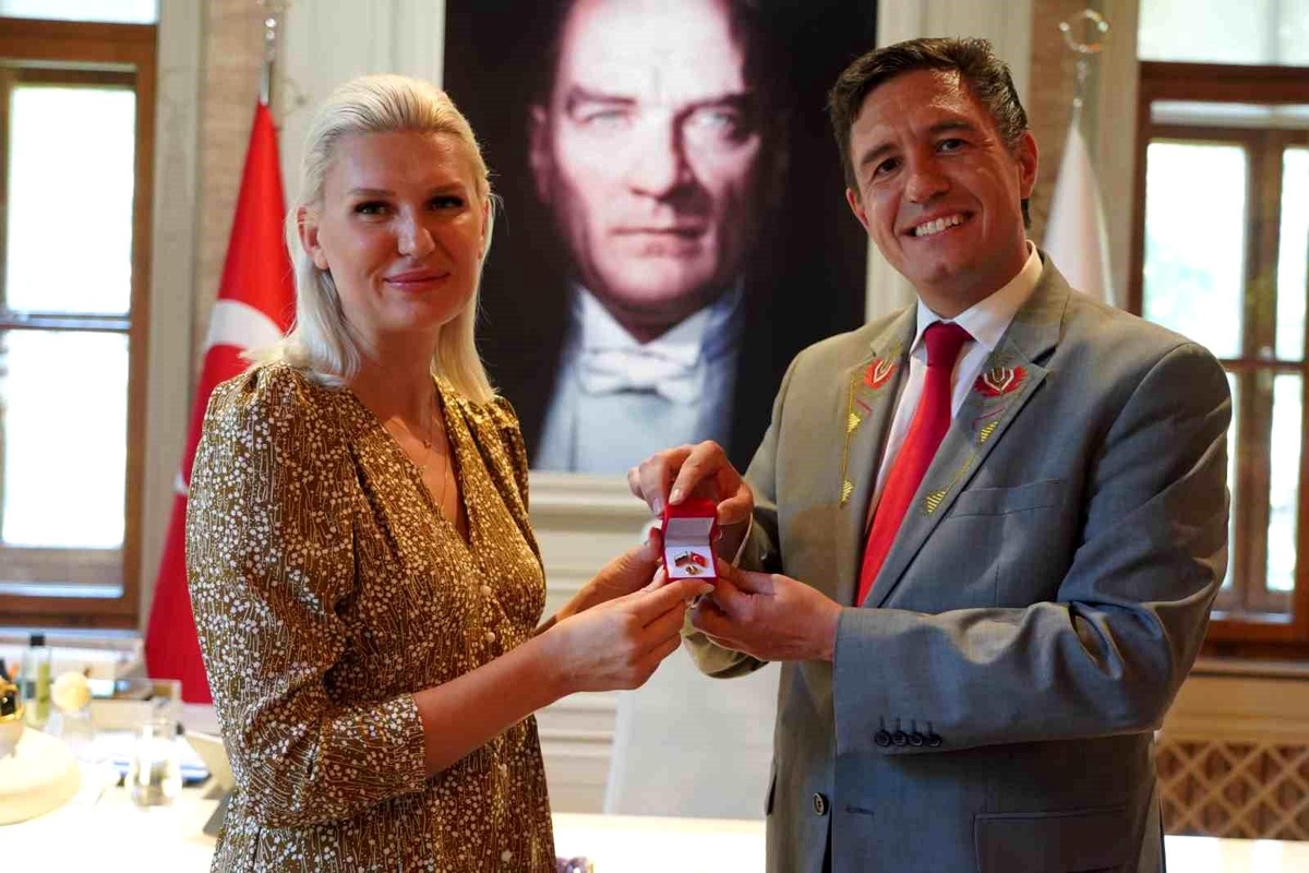 Bilecik Belediye Başkanı Bulgaristan Büyükelçisini Ağırladı