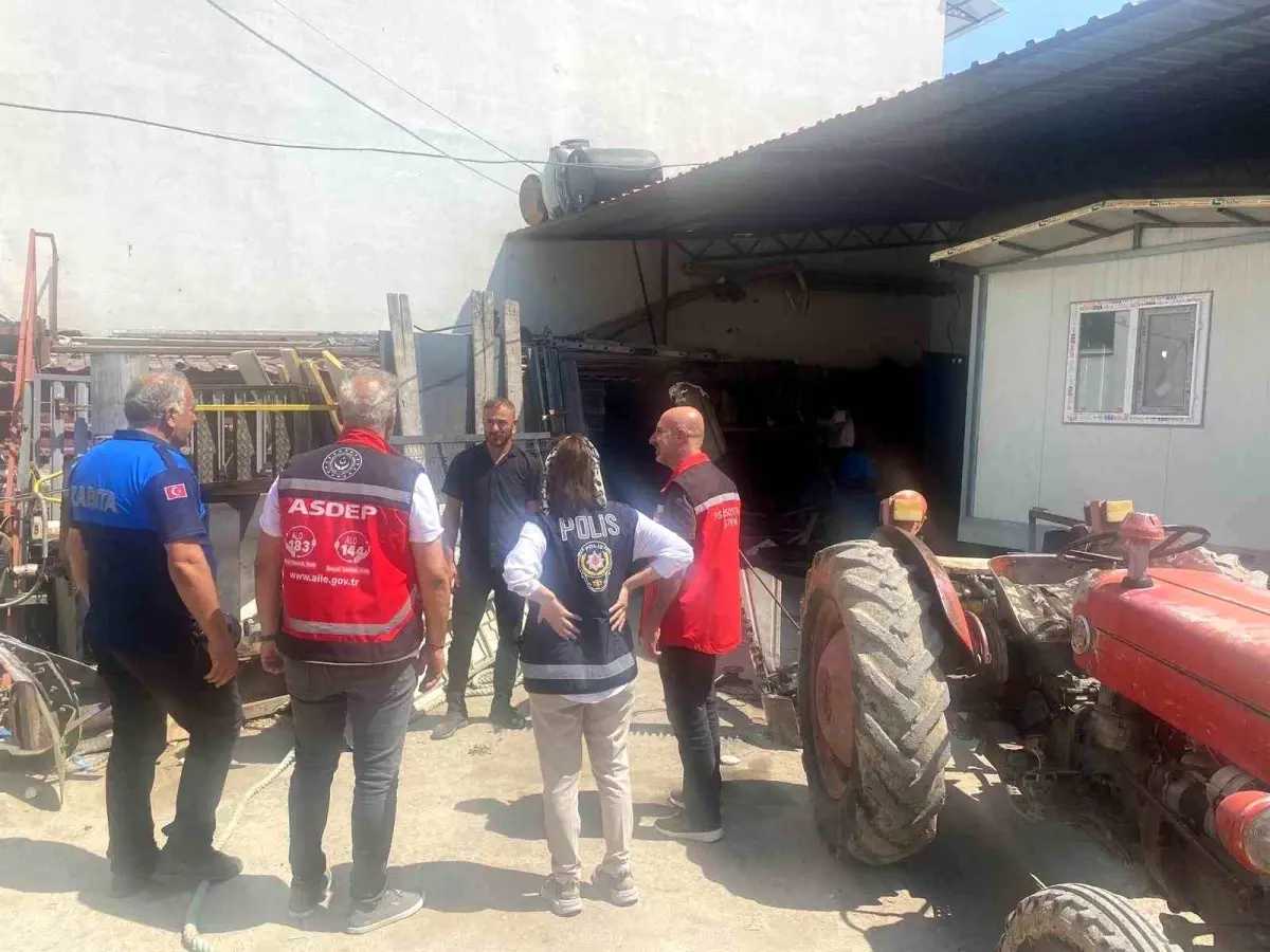 Tunceli\'de sokakta çalıştırılan çocuklara yönelik denetim yapıldı