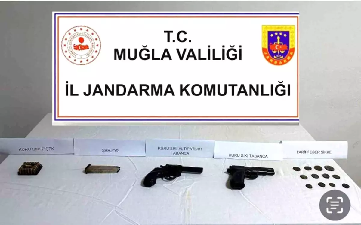 Muğla\'da Tarihi Eser Operasyonu