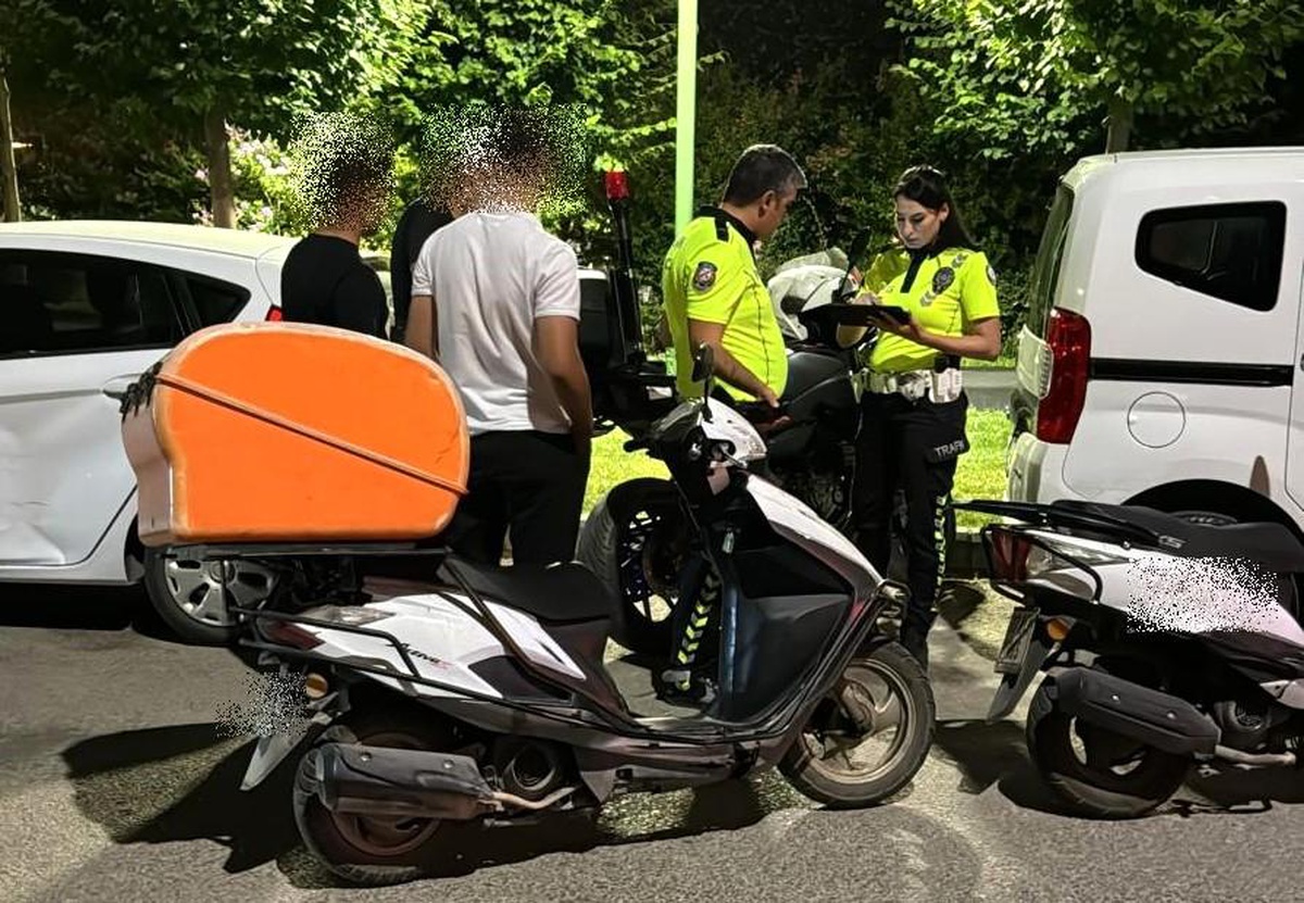 Gaziantep\'te 173 Motosiklet Sürücüsüne 810 Bin TL Cezai İşlem Uygulandı