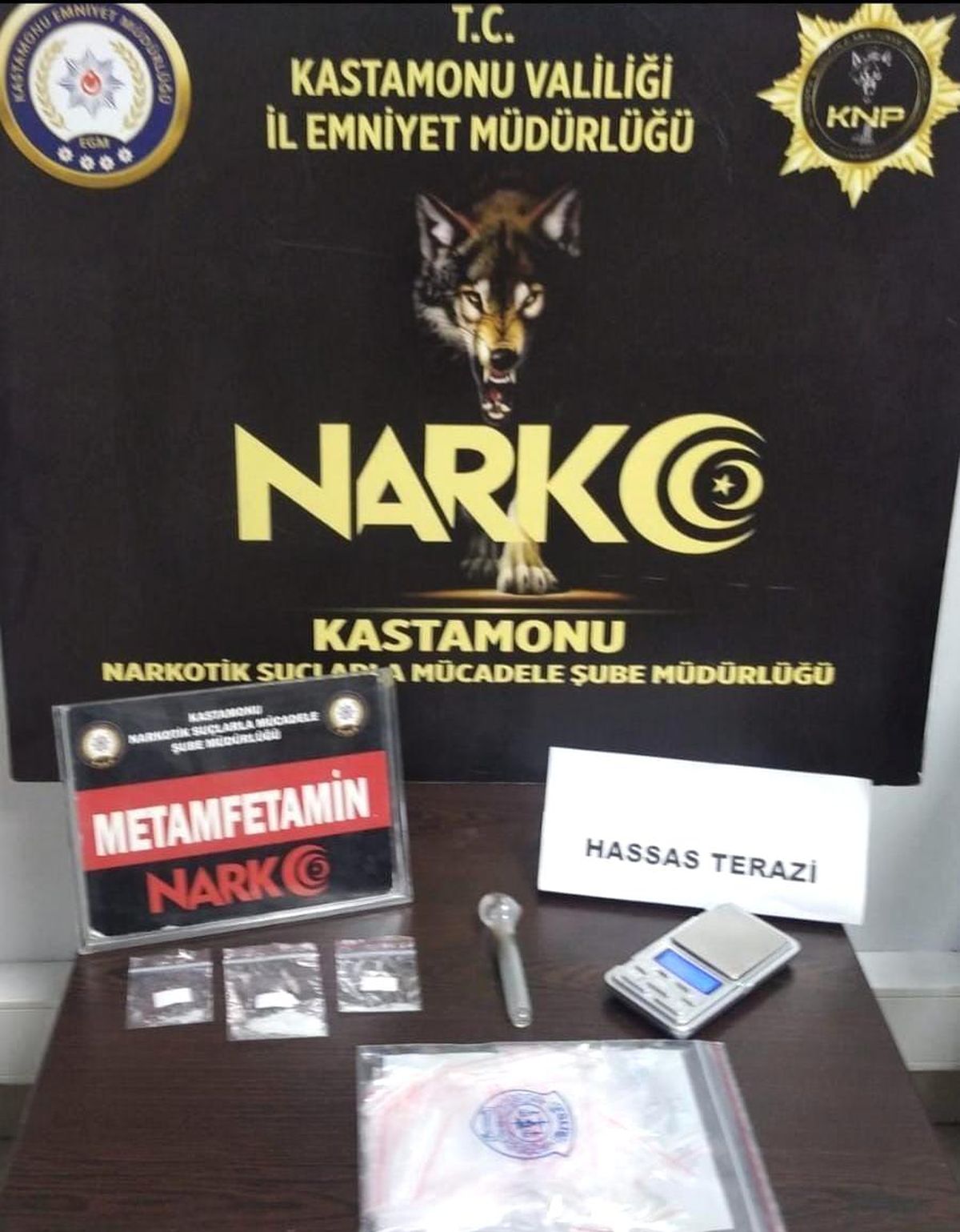 Kastamonu\'da Metaferamin ile Yakalanan Şahıs Tutuklandı