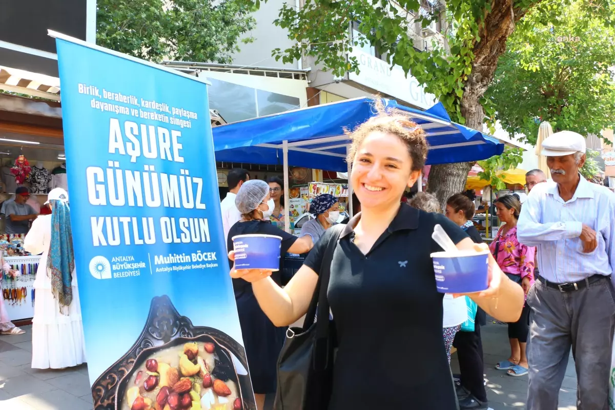 Antalya Büyükşehir Belediyesi Muharrem Ayında 40 Bin Vatandaşa Aşure Dağıtacak