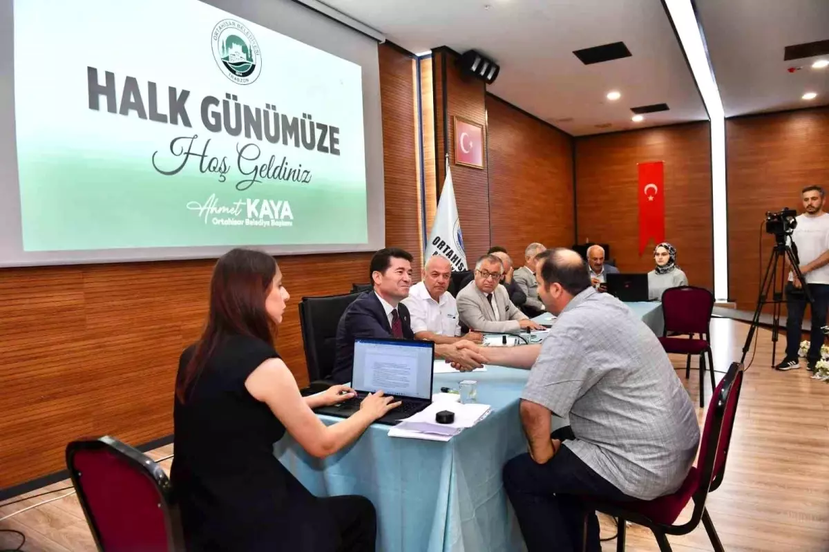 Trabzon Ortahisar Belediyesi Halk Günü Buluşmaları Başladı