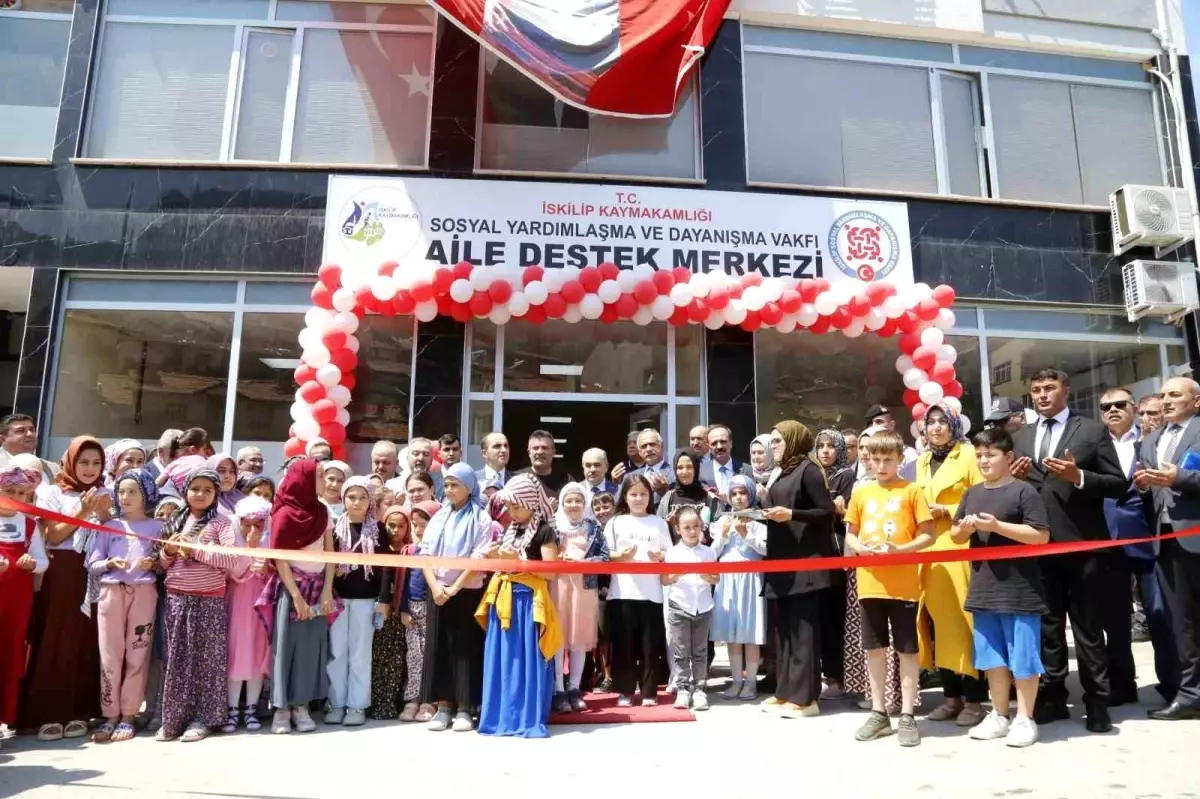 Çorum İskilip\'te Aile Destek Merkezi Açıldı