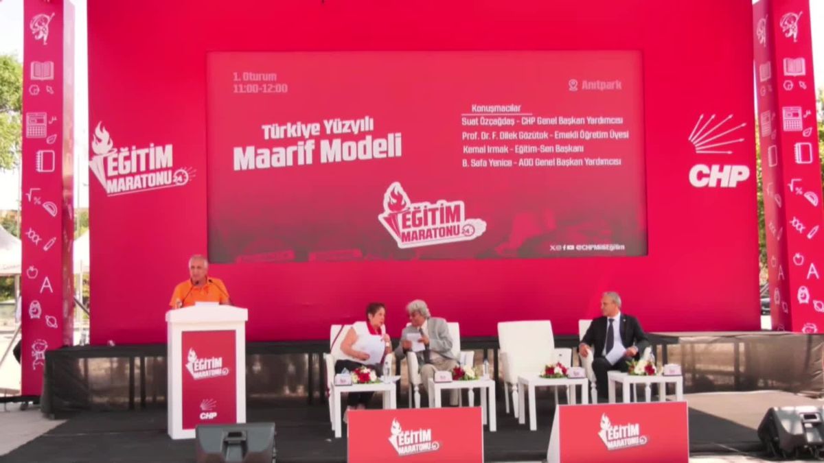 Eğitim Maratonu\'nda Eğitim-Sen Genel Başkanı Kemal Irmak: \'Bugün yaşanan olumsuzlukların temeli 4+4+4 ile atıldı\'