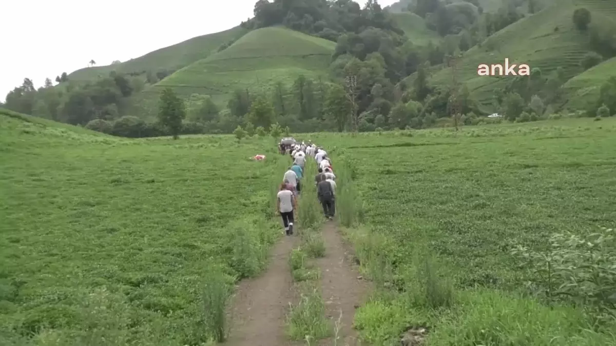 CHP Trabzon İl ve Of İlçe Örgütleri ÇAYKUR\'u protesto etti