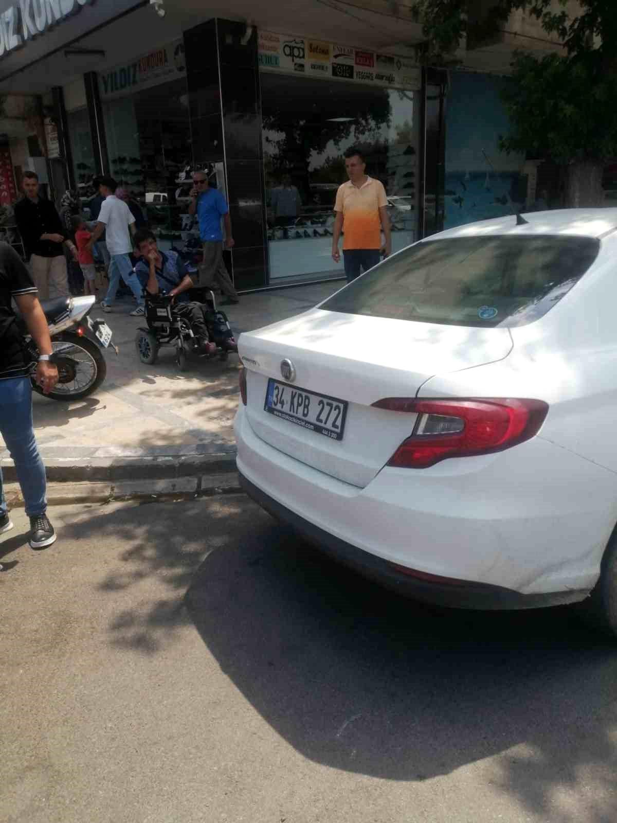 Engelli Rampasına Park Eden Sürücüye Cezai İşlem