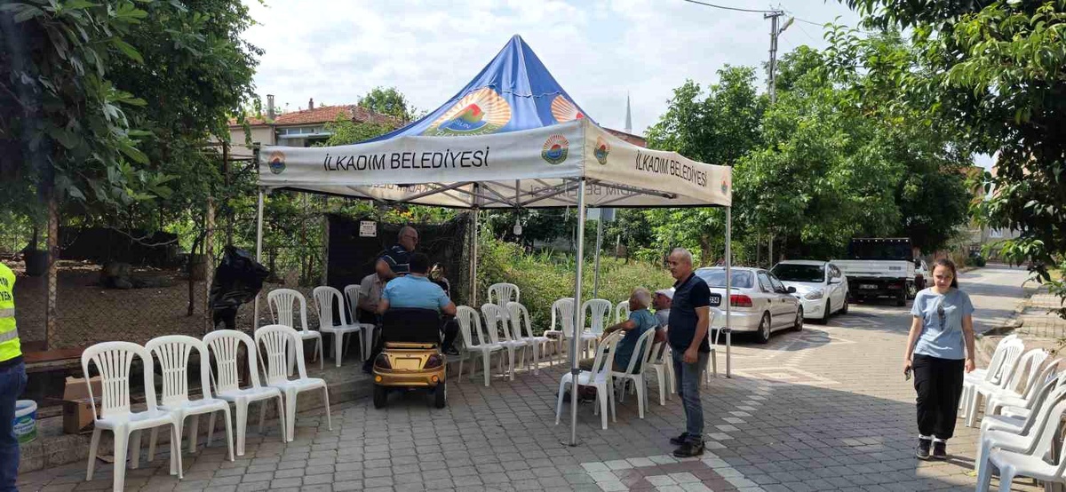 İlkadım Belediyesi Cenaze Hizmetleri Birimi, vatandaşların yanında