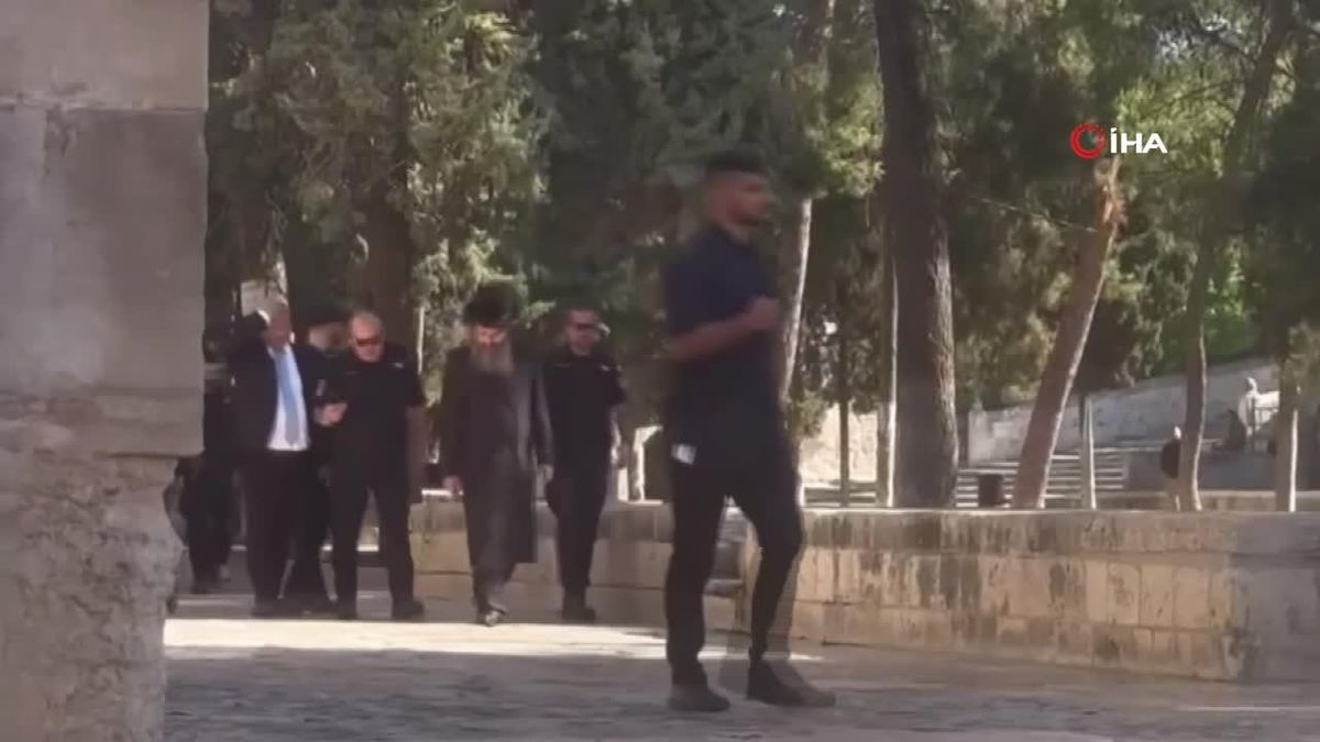 İsrailli aşırı sağcı Bakan Ben-Gvir\'den Mescid-i Aksa\'ya ikinci baskın