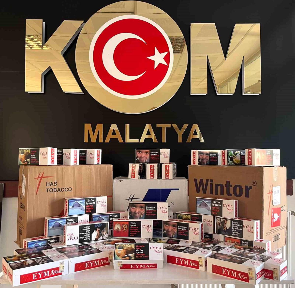 Malatya\'da Gümrük Kaçağı Ürün Satışı Yapan Adreslere Operasyon