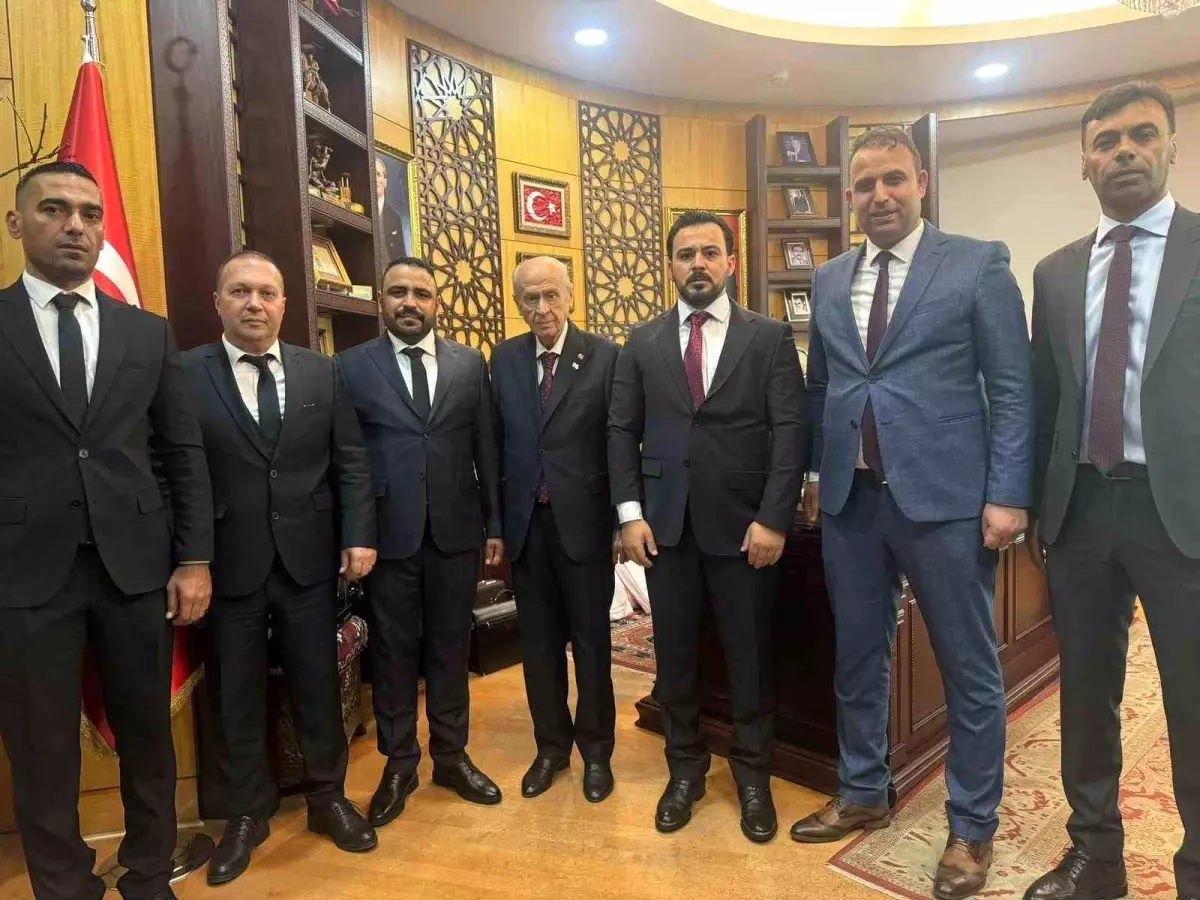 Suriye Türkmenleri MHP Genel Merkezini Ziyaret Etti