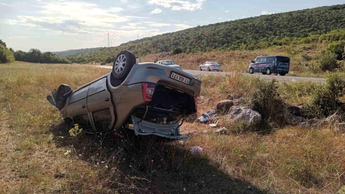 Bilecik\'te trafik kazası: 2 kişi yaralandı