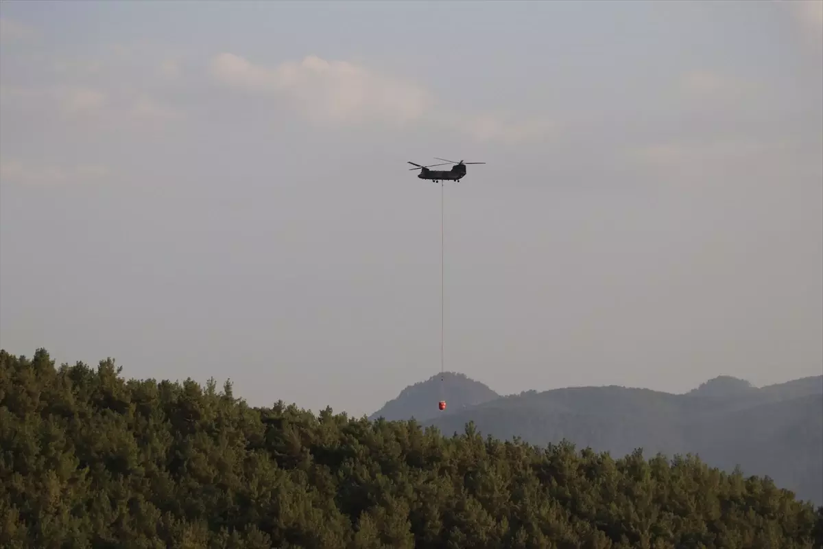 Kütahya\'da çıkan orman yangını kısmen kontrol altına alındı