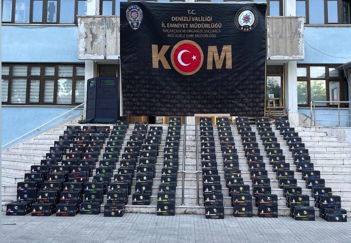 Denizli\'de Kaçak Tütün Operasyonu: 1 Şüpheli Yakalandı