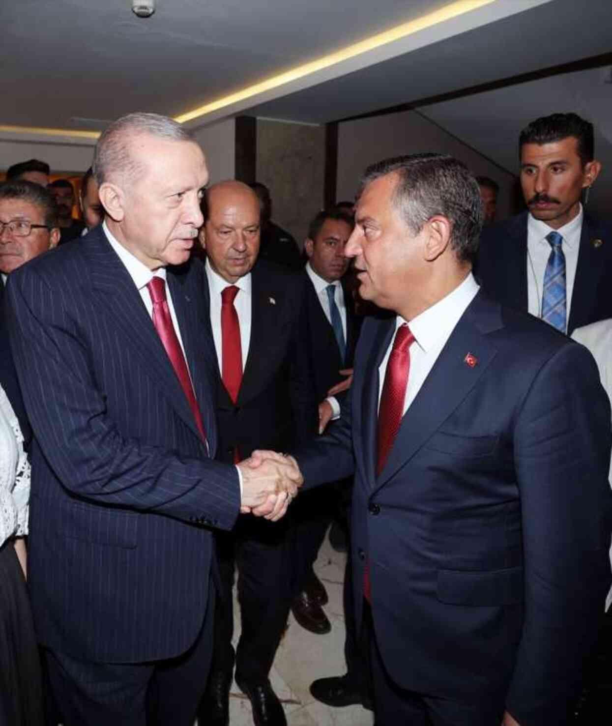 Erdoğan, Özel ve Bahçeli öğle yemeğinde buluştu! CHP liderinden Büyükelçi Feyzioğlu'na tepki