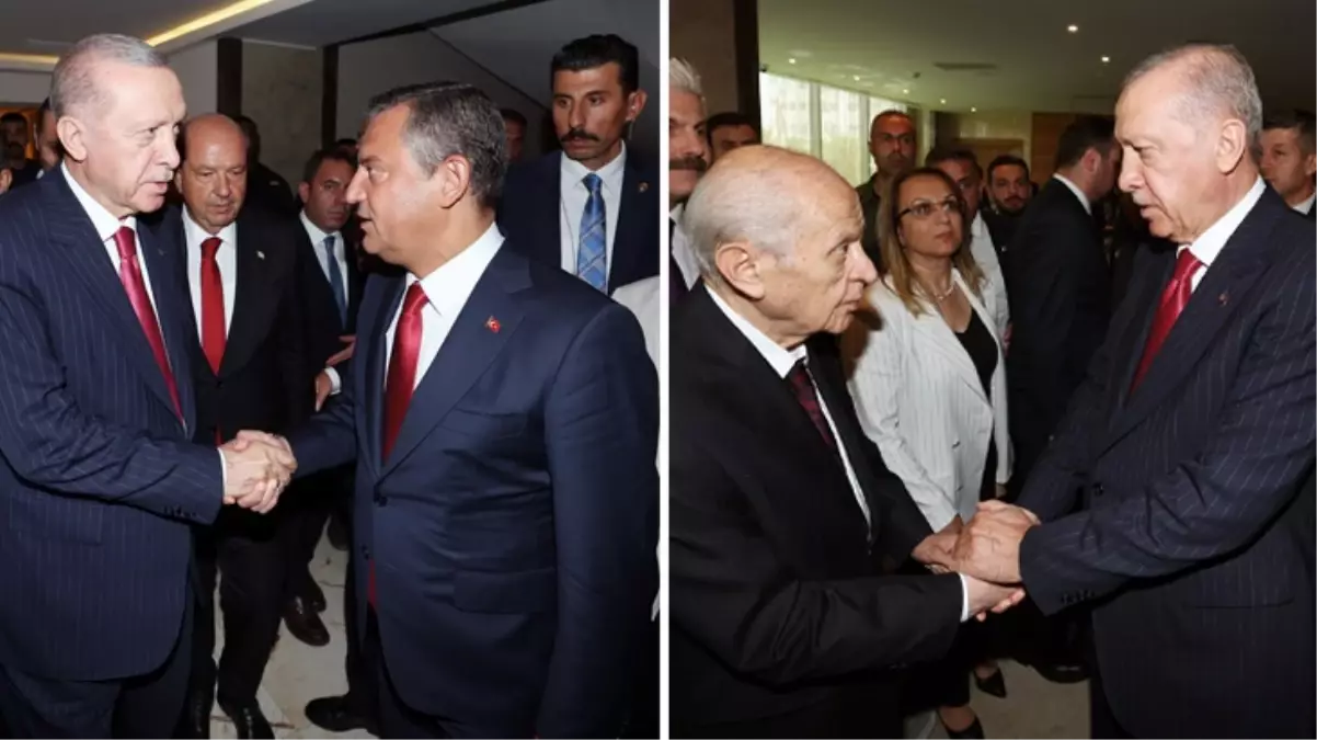 Erdoğan, Özel ve Bahçeli öğle yemeğinde buluştu! CHP liderinden Büyükelçi Feyzioğlu\'na tepki