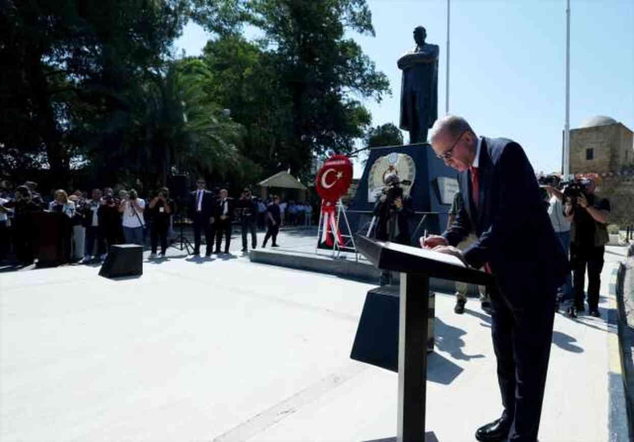 Kıbrıs'a barış getiren harekatın 50. yılı! Cumhurbaşkanı Erdoğan Yavru Vatan'da