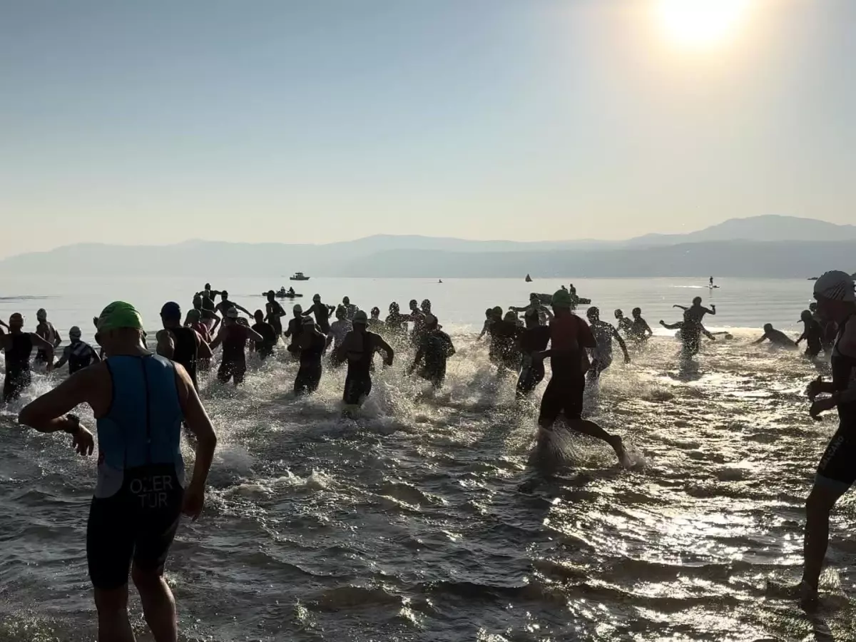 Eğirdir Triatlonu Türkiye Kupası Yarışları Tamamlandı