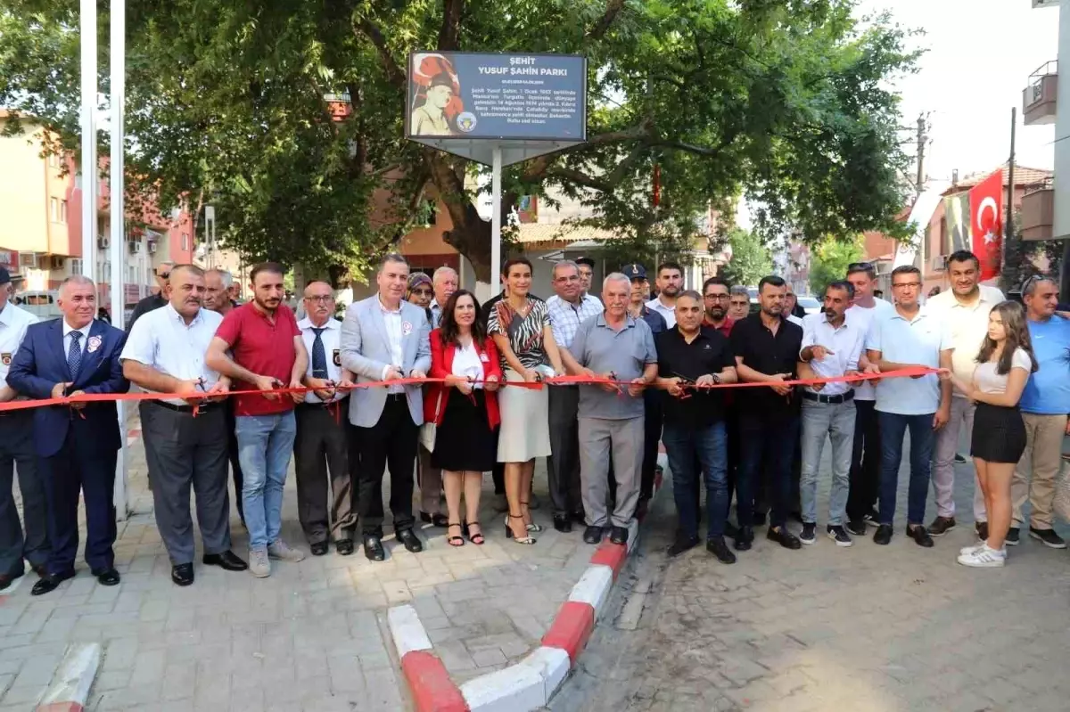 Turgutlu Belediyesi, Kıbrıs Şehidi Yusuf Şahin\'in adını parka verdi