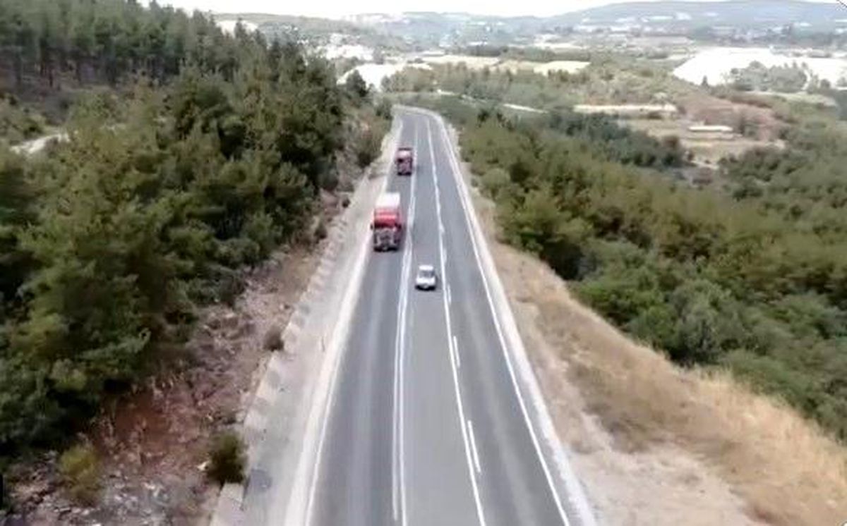 Bilecik\'te Drone Denetimlerinde 12 Araç Sürücüsüne 18 Bin 72 TL Trafik Cezası