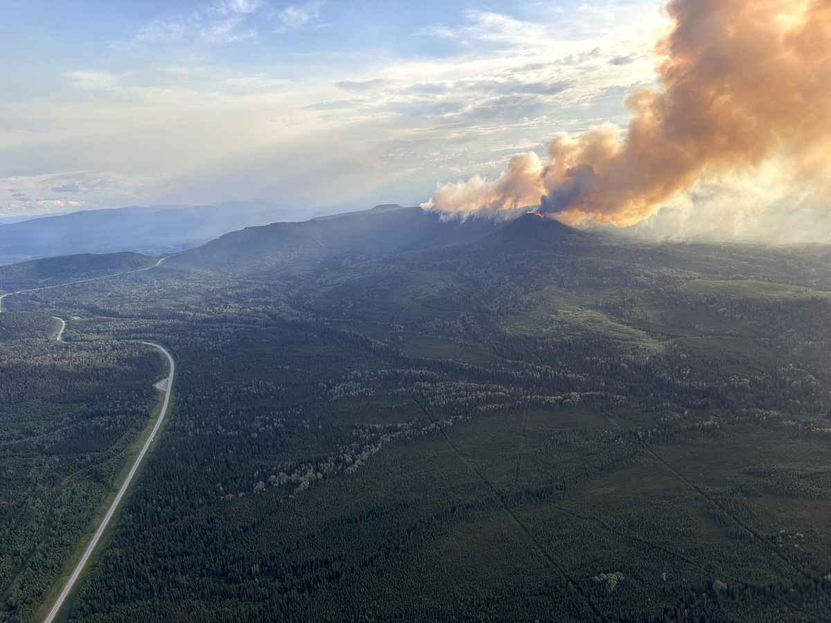British Columbia\'da 300\'den Fazla Orman Yangını Devam Ediyor