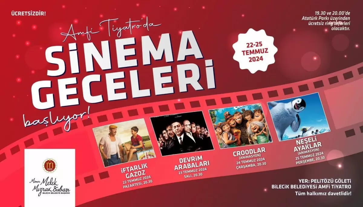 Bilecik Belediyesi Sinema Geceleri