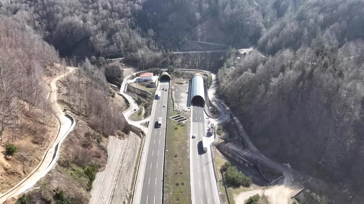 Bolu Dağı Tüneli İstanbul Yönünde Uzatma Çalışması Yapılacak