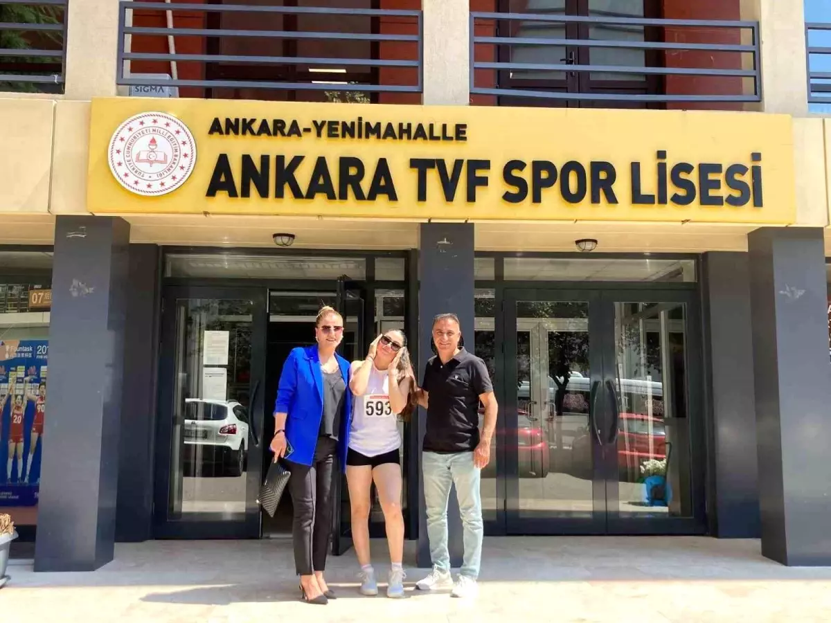 Hakkari\'den bir kız öğrenci Ankara TVF Spor Lisesine yerleşti