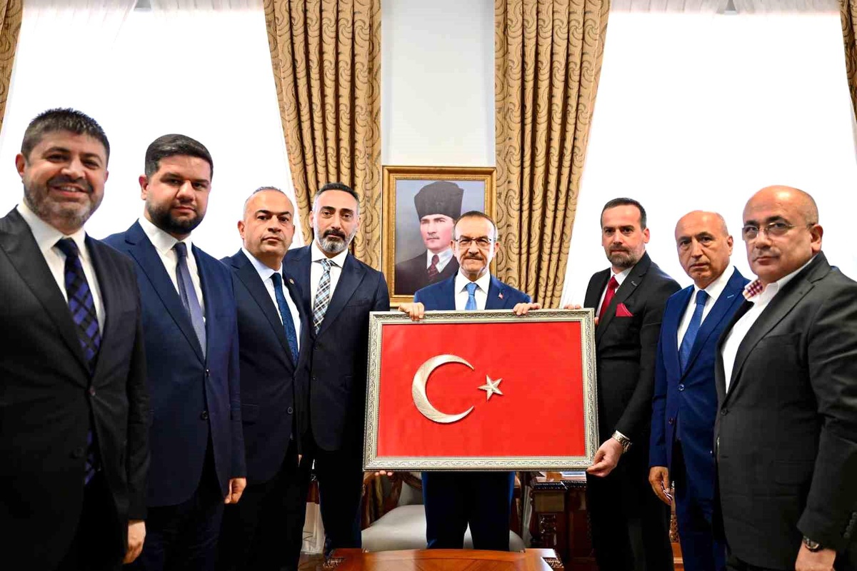MAGİNDER, Malatya Valisi Seddar Yavuz\'a hayırlı olsun ziyaretinde bulundu