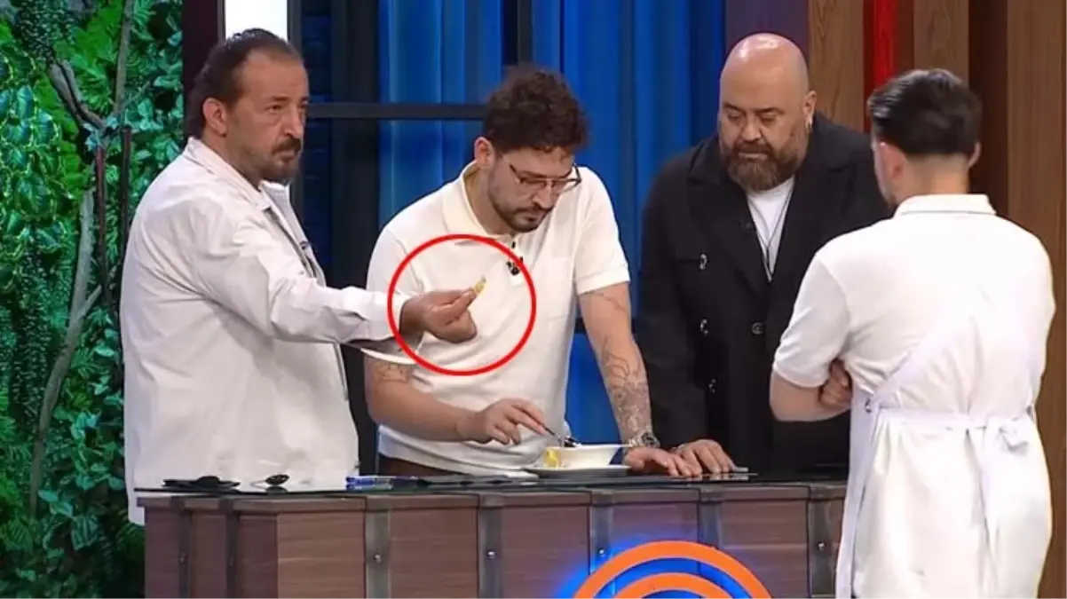 MasterChef Türkiye\'de talihsiz olay! Yarışmacının yemeğinden poşet çıktı