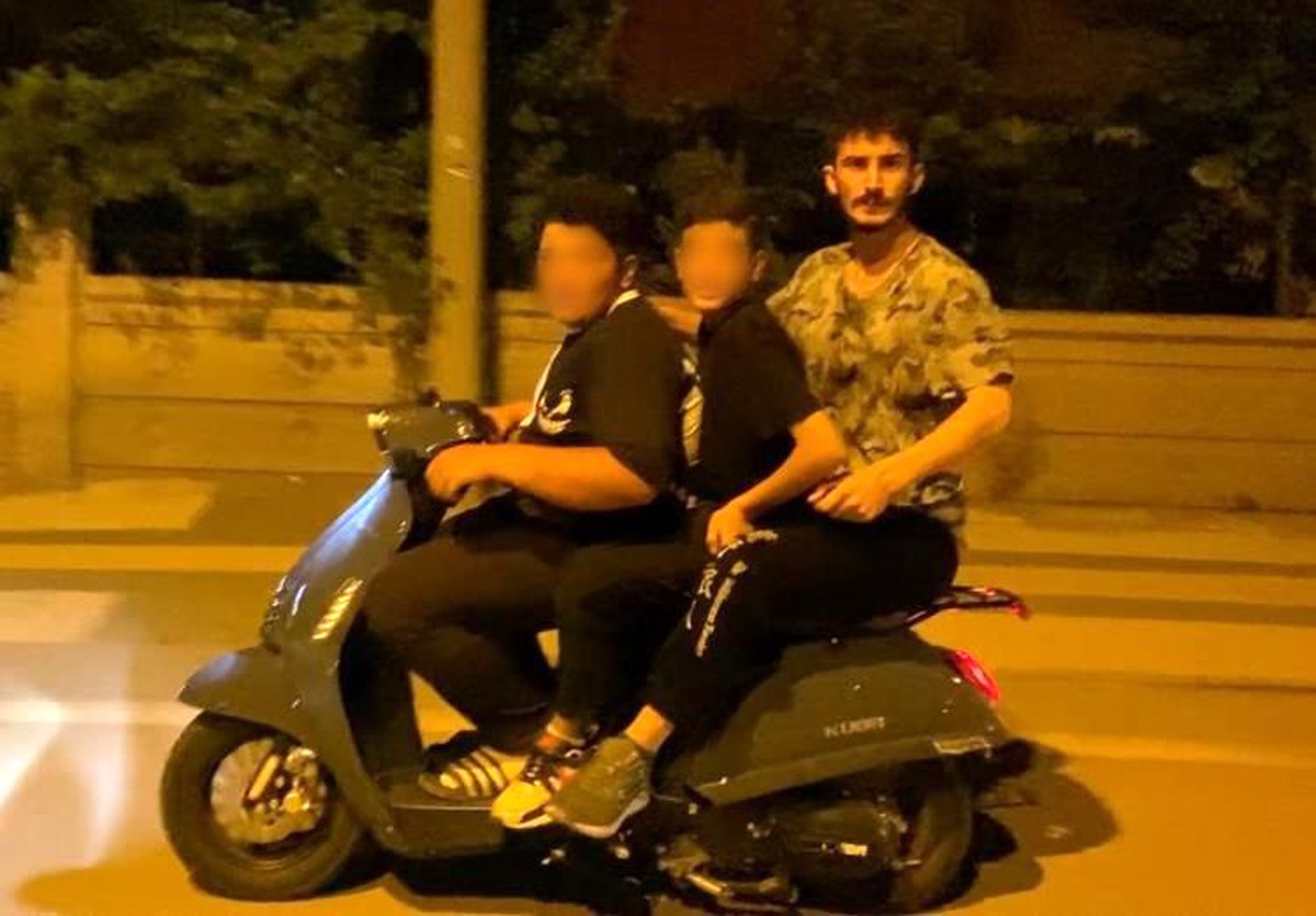 Aksaray\'da Tehlikeli Motosiklet Yolculuğu