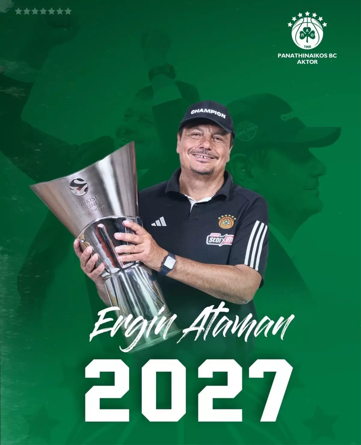 Panathinaikos, Ergin Ataman ile 3 yıllık sözleşme imzaladı