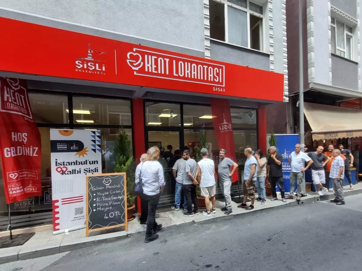 Şişli Belediyesi İlk Kent Lokantasını Açtı