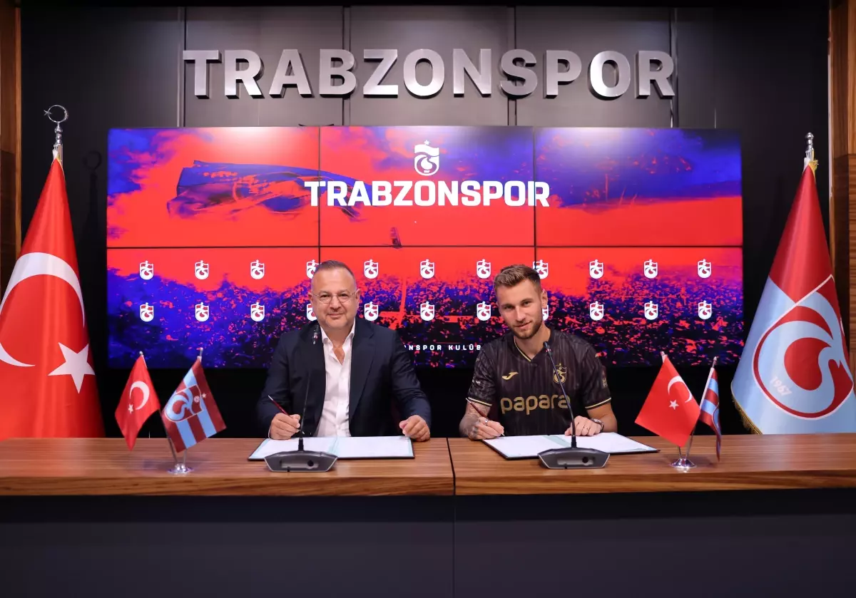 Trabzonspor, Denis Draguş ile 4 yıllık anlaşma sağladı