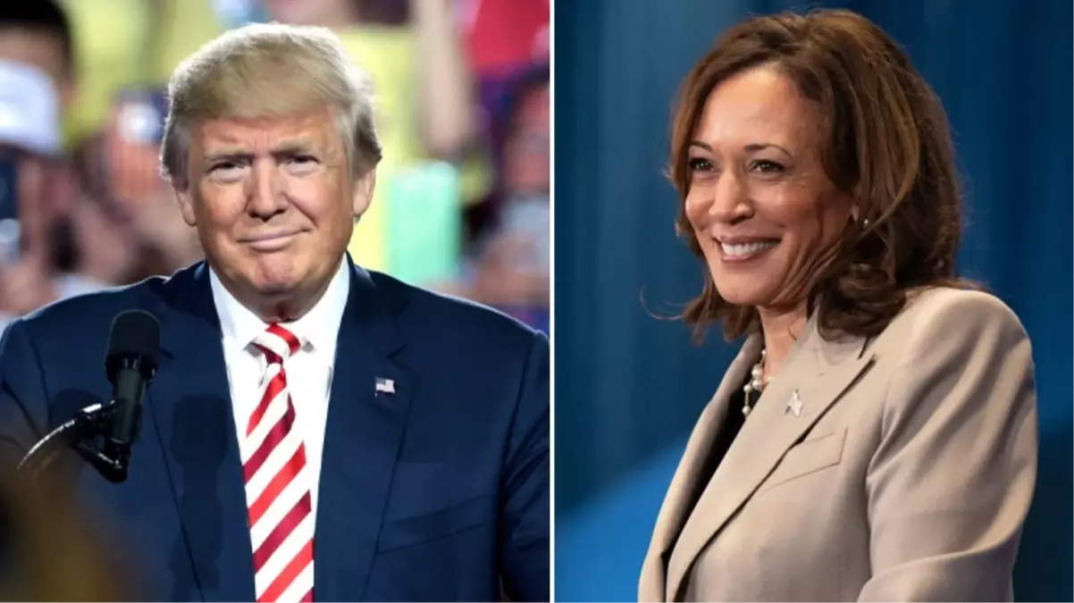 Trump\'ın yeni rakibi Kamala Harris\'e binlerce dolarlık bağış yaptığı ortaya çıktı