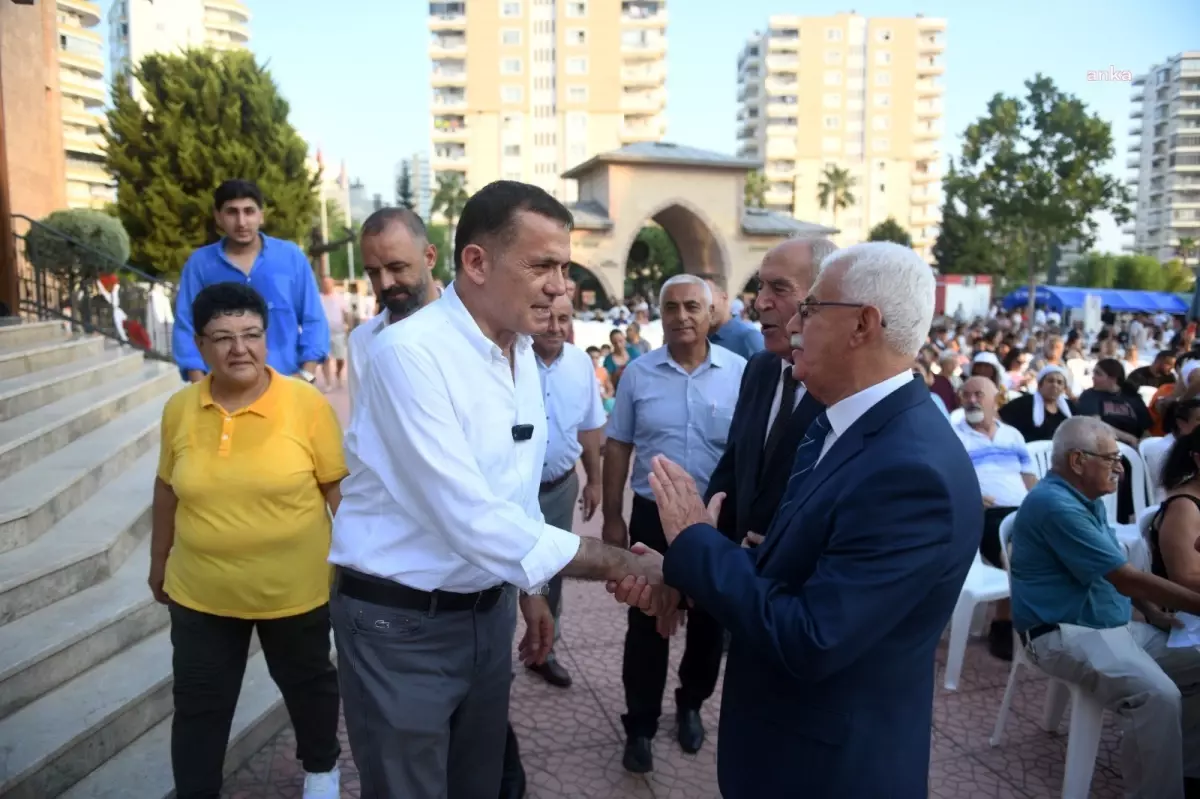 Yenişehir Belediye Başkanı Abdullah Özyiğit Mersin Cemevi\'nde Aşure Etkinliğine Katıldı