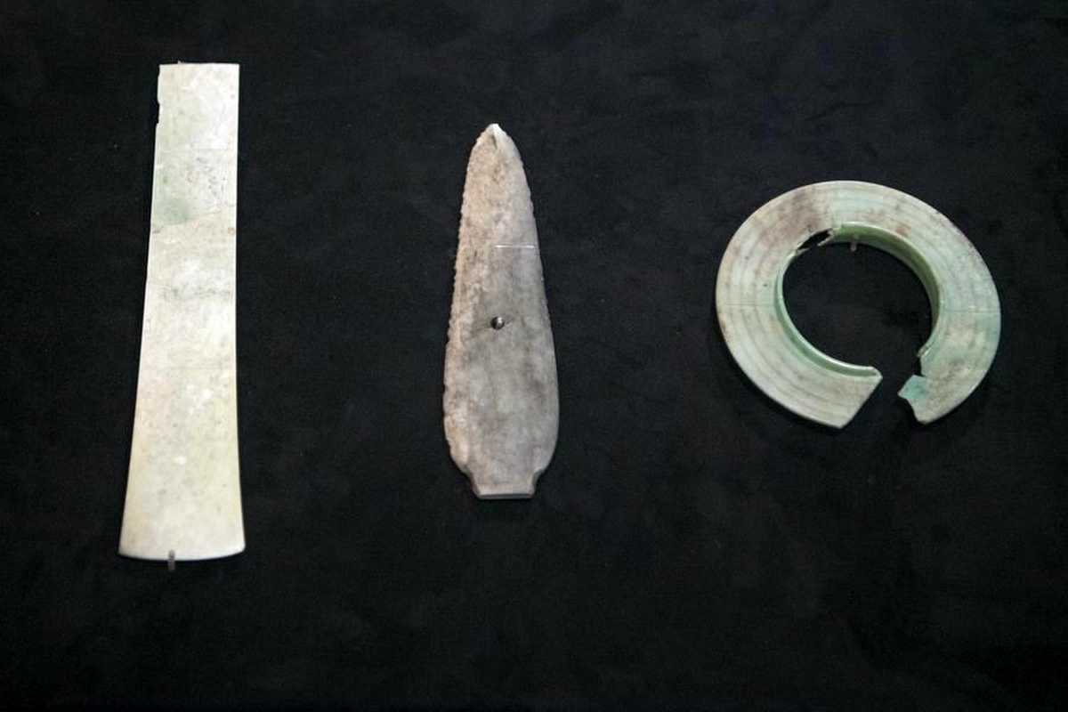 Çin\'deki Sanxingdui Harabeleri\'nde 3.400 yıllık yeşim taşı ve taş işleme atölyesi bulundu