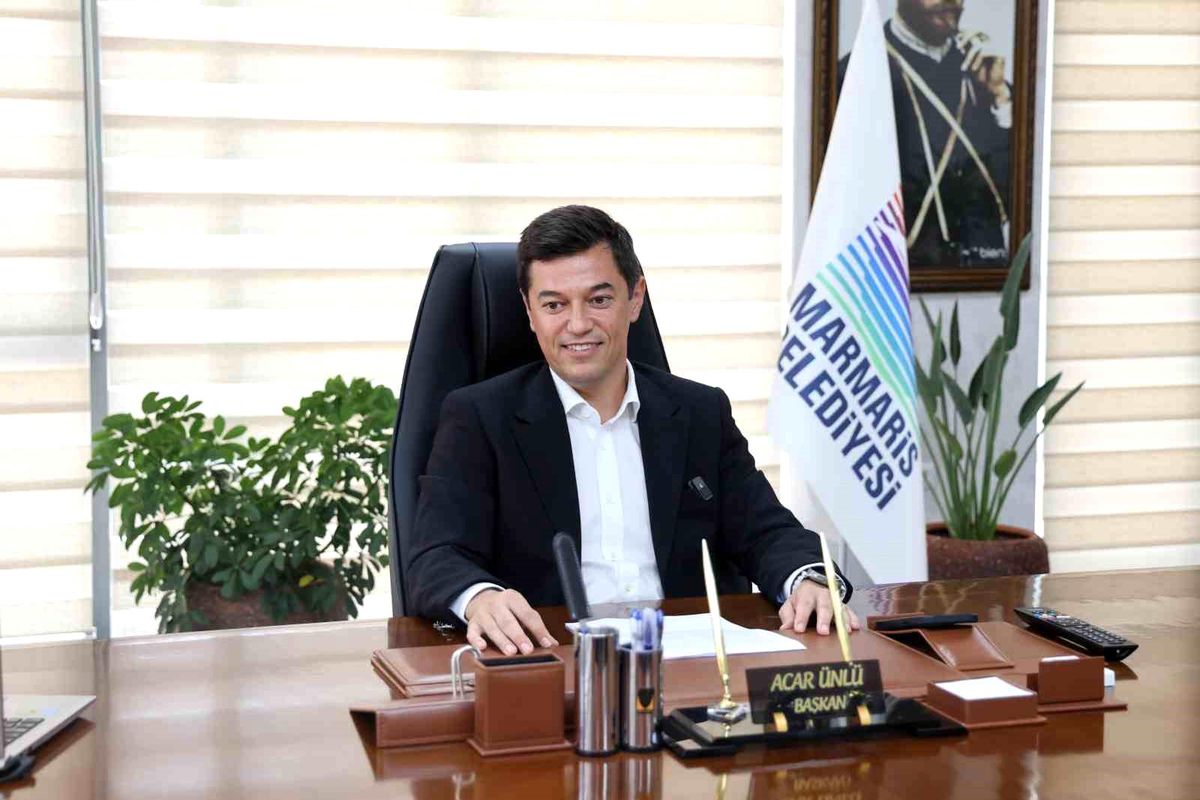 Marmaris Belediye Başkanı Acar Ünlü, Gazeteciler ve Basın Bayramı\'nı kutladı