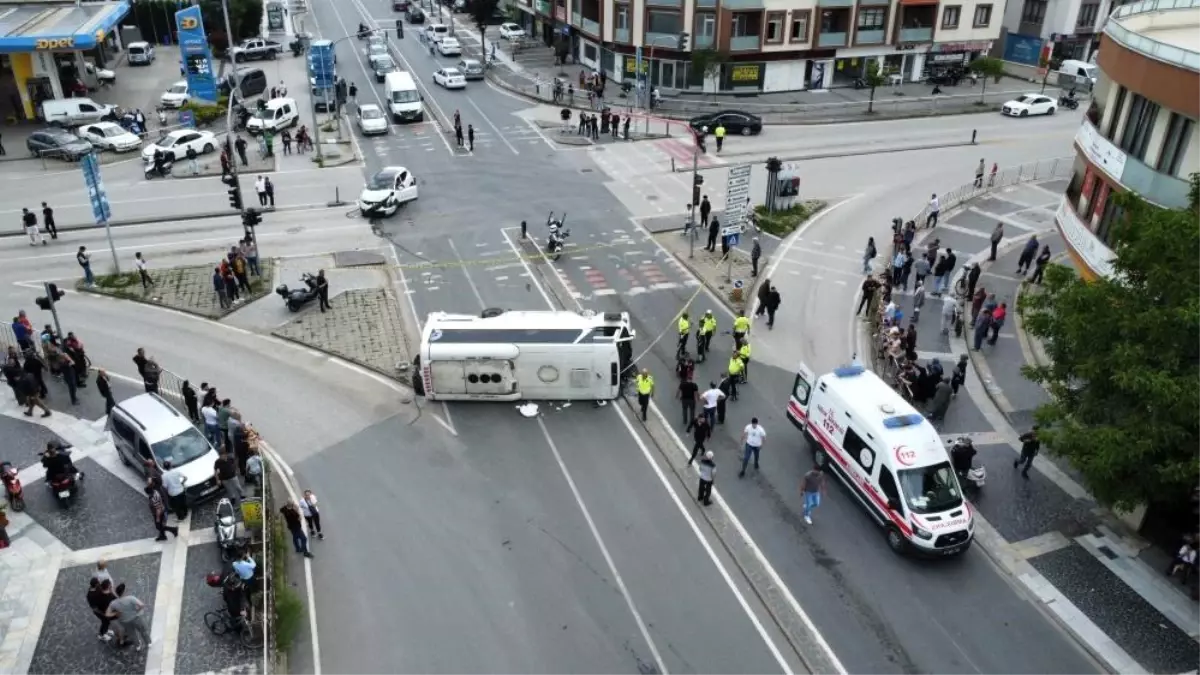 Düzce\'de Haziran Ayında 240 Trafik Kazası Meydana Geldi