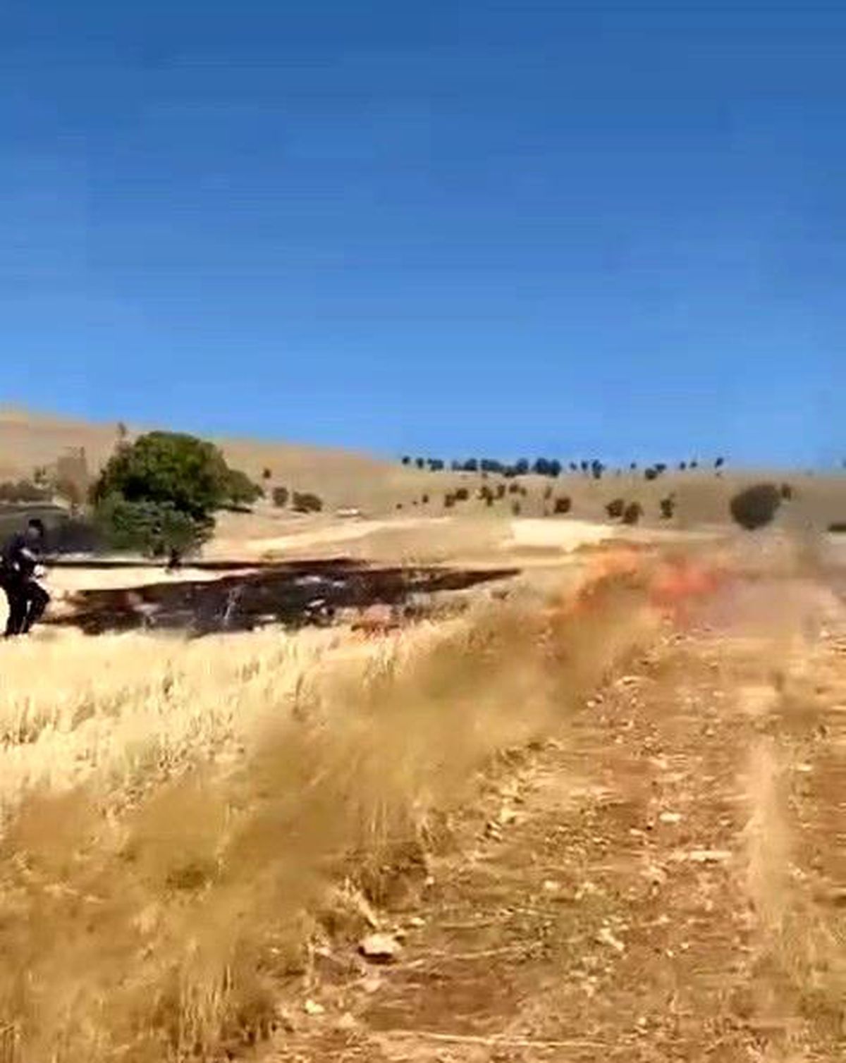 Elazığ\'da çıkan anız yangını kontrol altına alındı