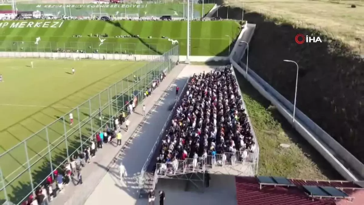 Erzurumspor ve Sivasspor Özel Maçta Karşı Karşıya Geldi