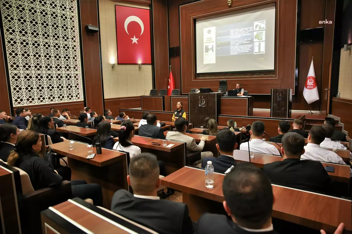 Keçiören Belediyesi Güvenlik Görevlilerine Uyuşturucuyla Mücadele Semineri Düzenlendi