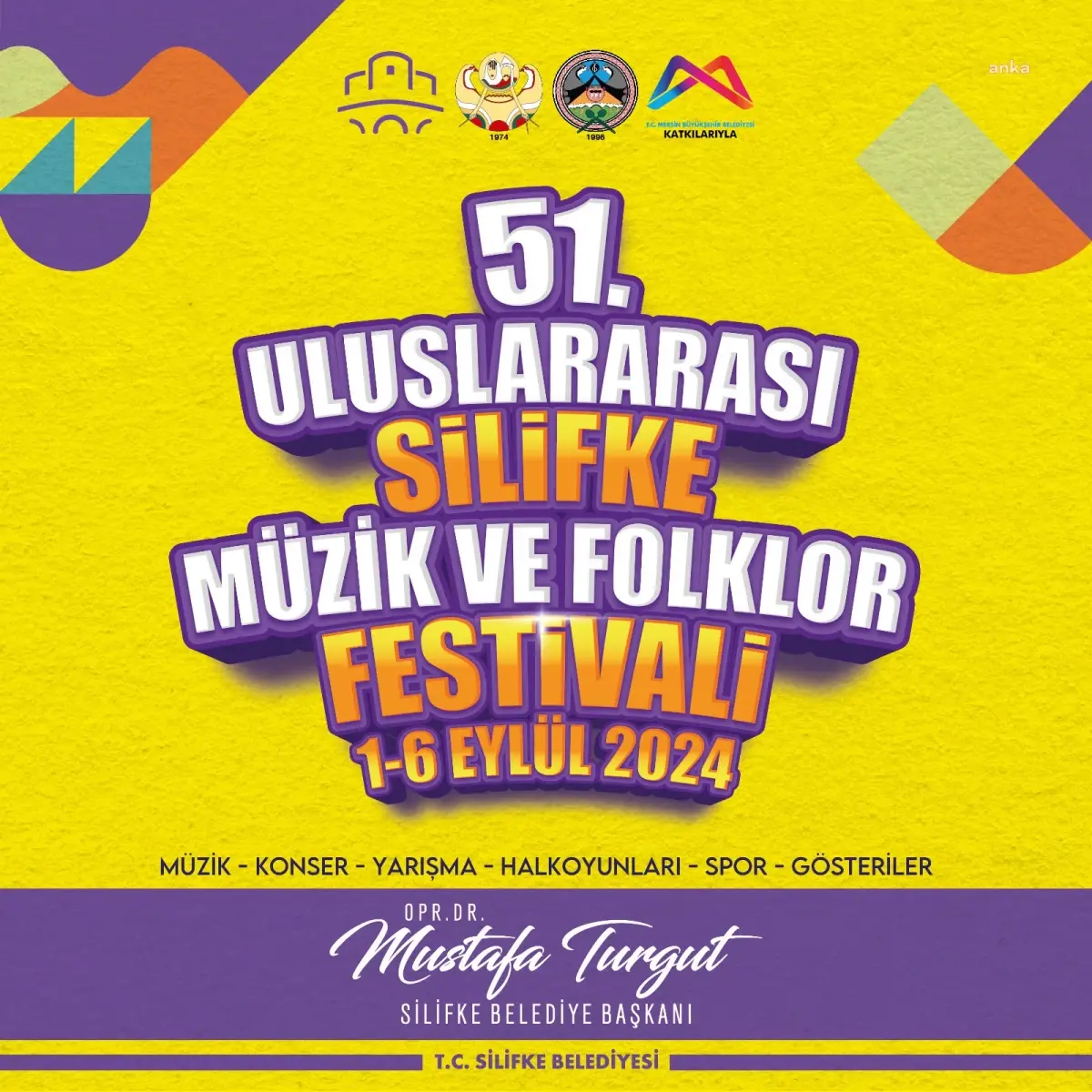 Silifke\'de 51. Uluslararası Müzik ve Folklor Festivali Başlıyor