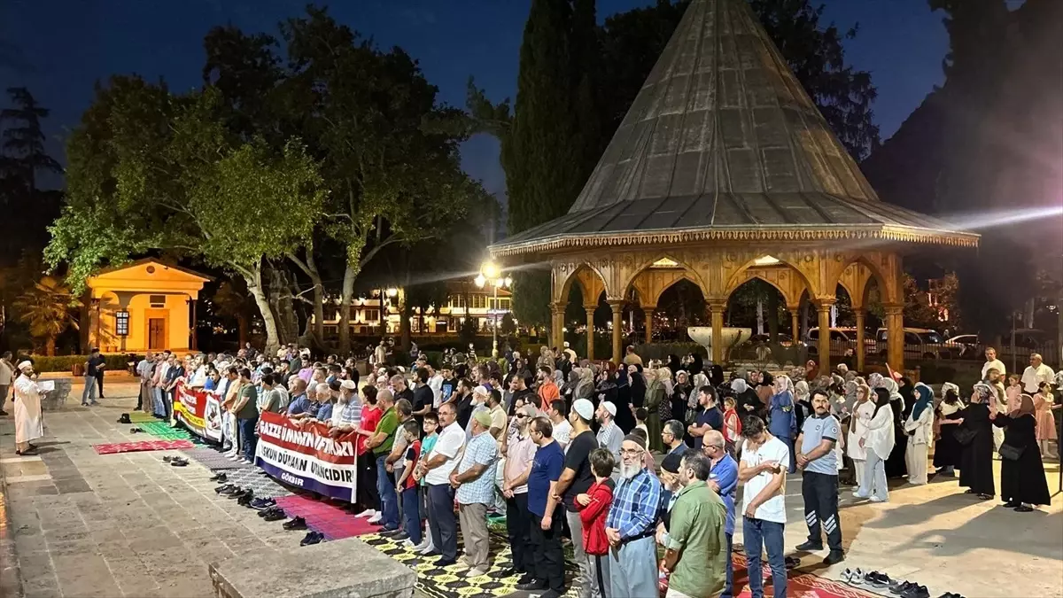 Amasya\'da İsrail\'in Gazze saldırıları için dua programı düzenlendi