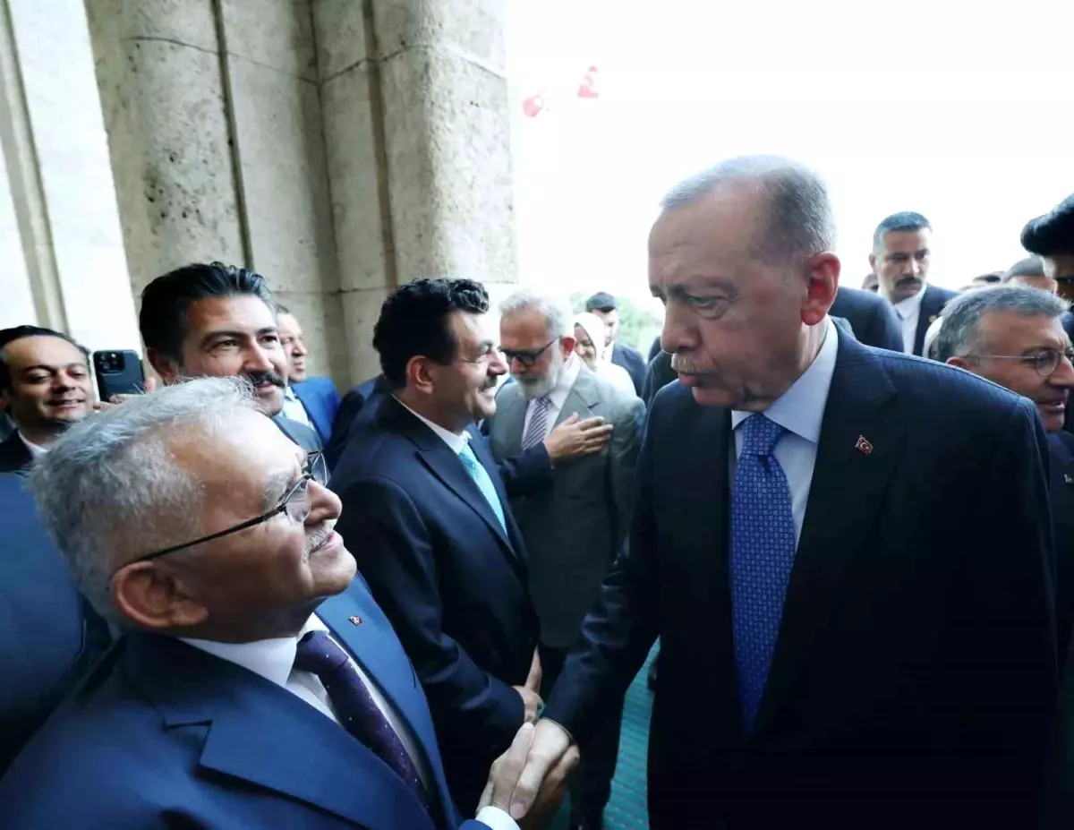 Cumhurbaşkanı Erdoğan, Kayserililere selamlarını iletti